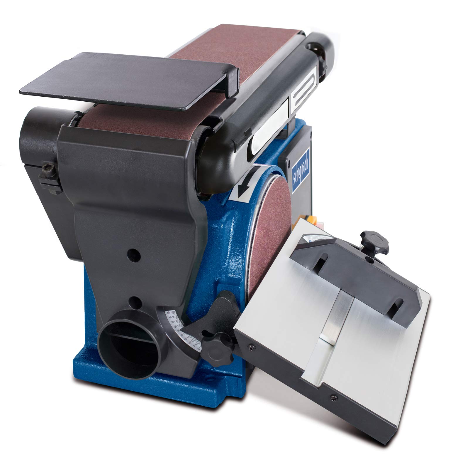 Scheppach BS Series BTS900 ponceuse à bande et à disque, jeu d’abrasifs 12 pièces