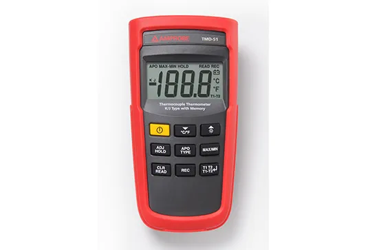 Amprobe HVAC Tools TMD-51 thermomètre à double entrée K/J