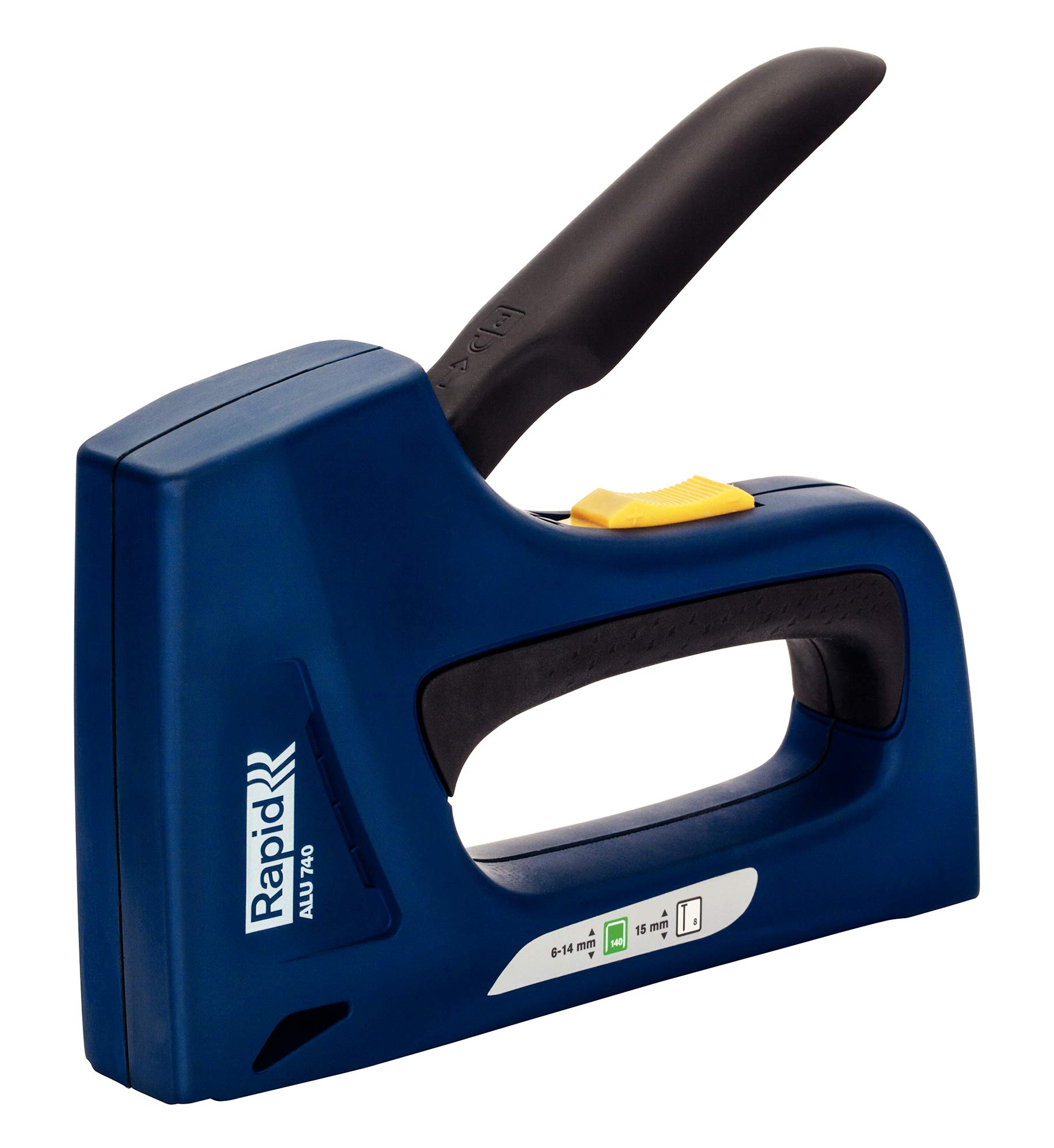 Rapid Agrafage ALU753 agrafeuse pour agrafes n°53 et clous n°8, poignée ergonomique