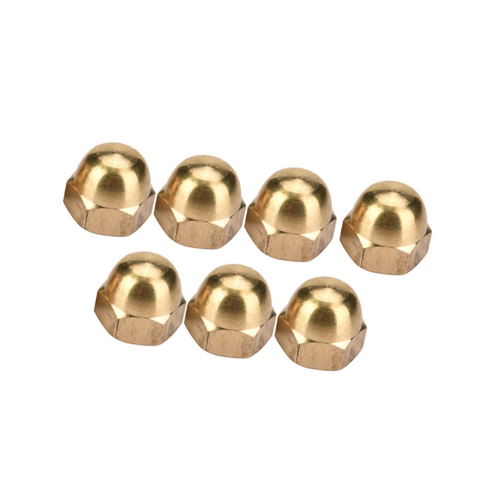 Omabeta Fasteners, Screws & Springs Écrous borgnes M8 10 pièces laiton
