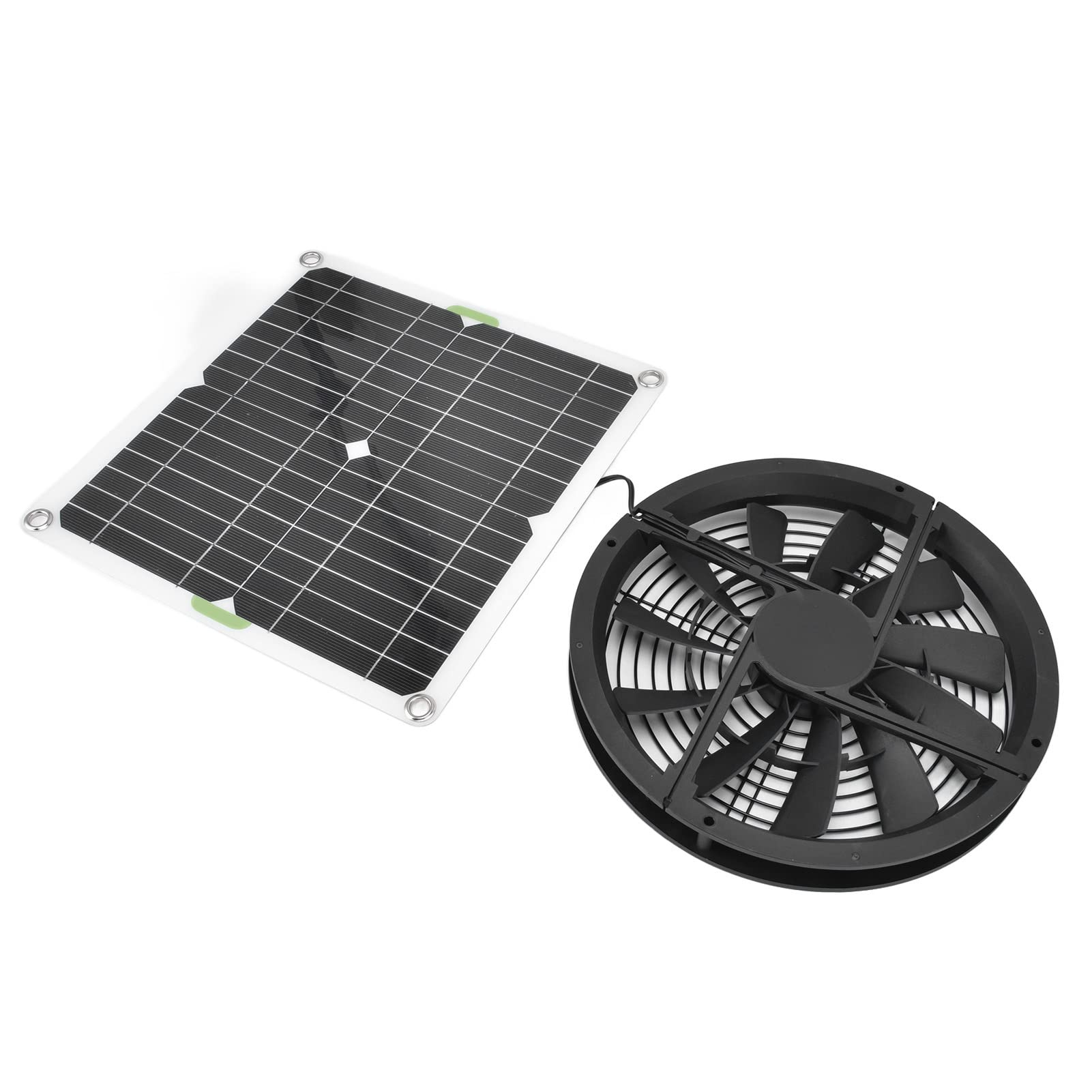 Omabeta Garden Machinery & Agricultural Equipment ventilateur solaire 25,4 cm 100 W étanche