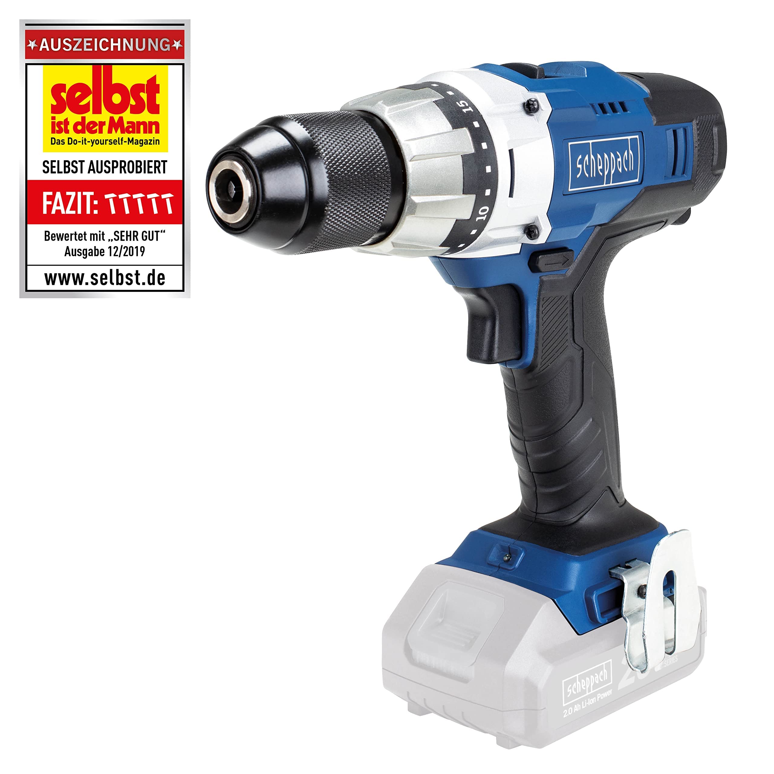 Scheppach 20V Pro Series CDD45-20ProS perceuse-visseuse sans batterie