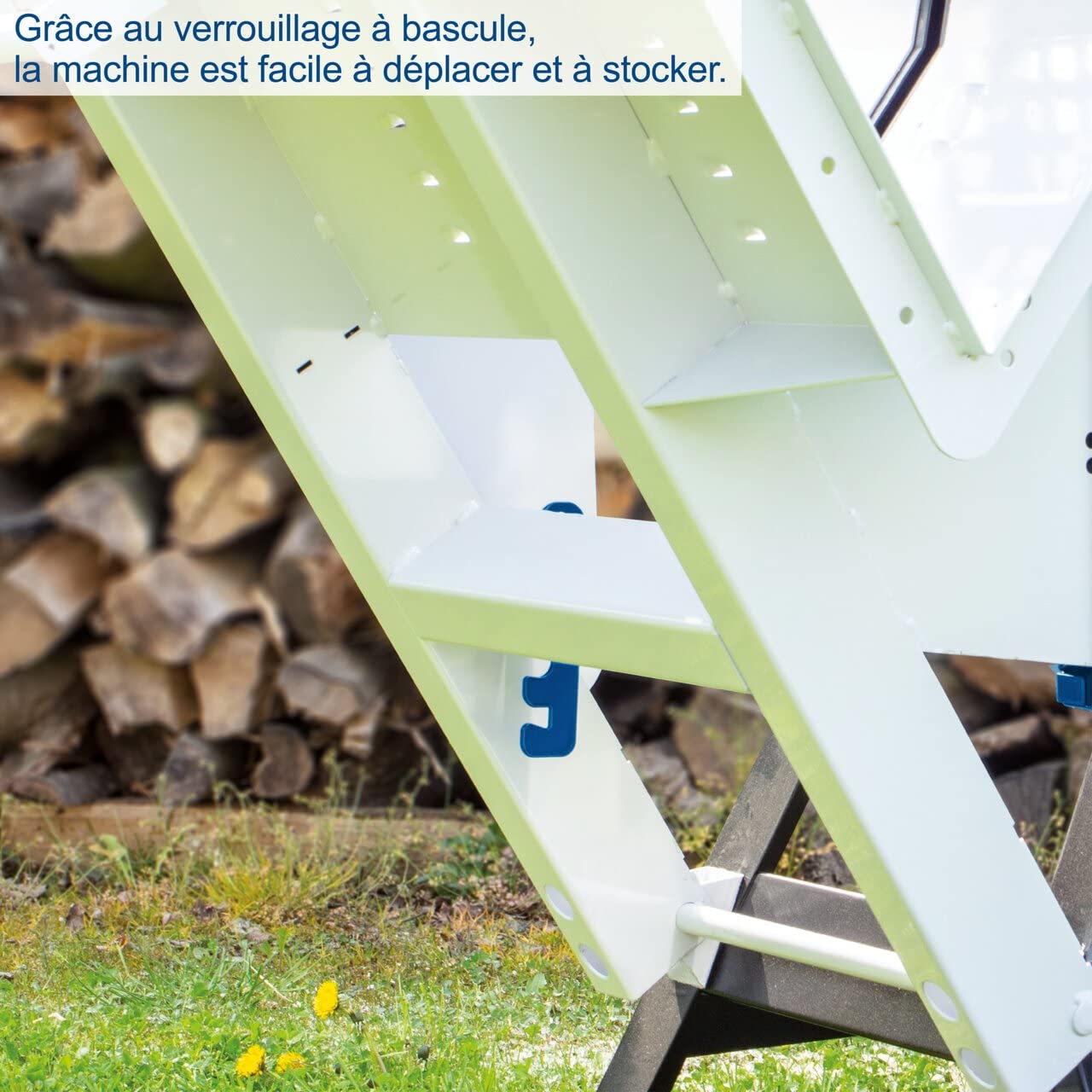Scheppach HS Series HS720 scie à bûches Ø700 mm coupe sécurisée