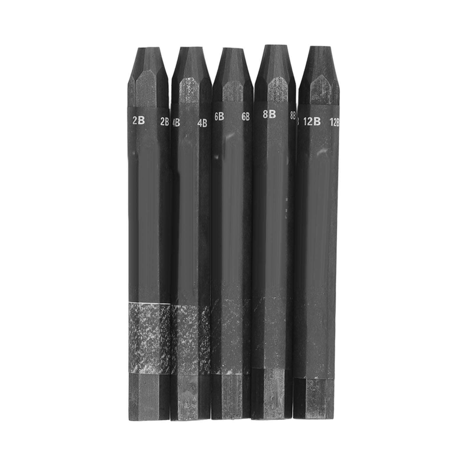 Omabeta Toys & Games bâtons de graphite solubles à l’eau 5 pièces 12 mm