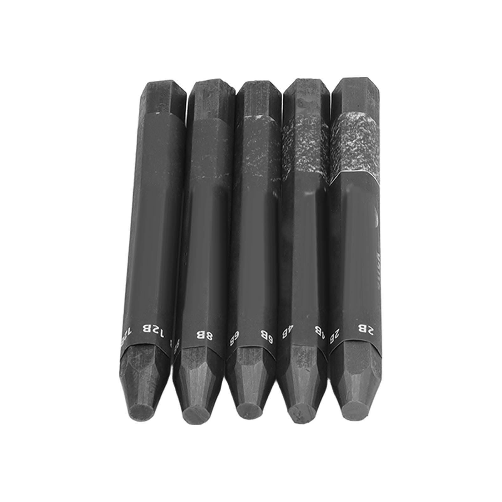 Omabeta Toys & Games bâtons de graphite solubles à l’eau 5 pièces 12 mm