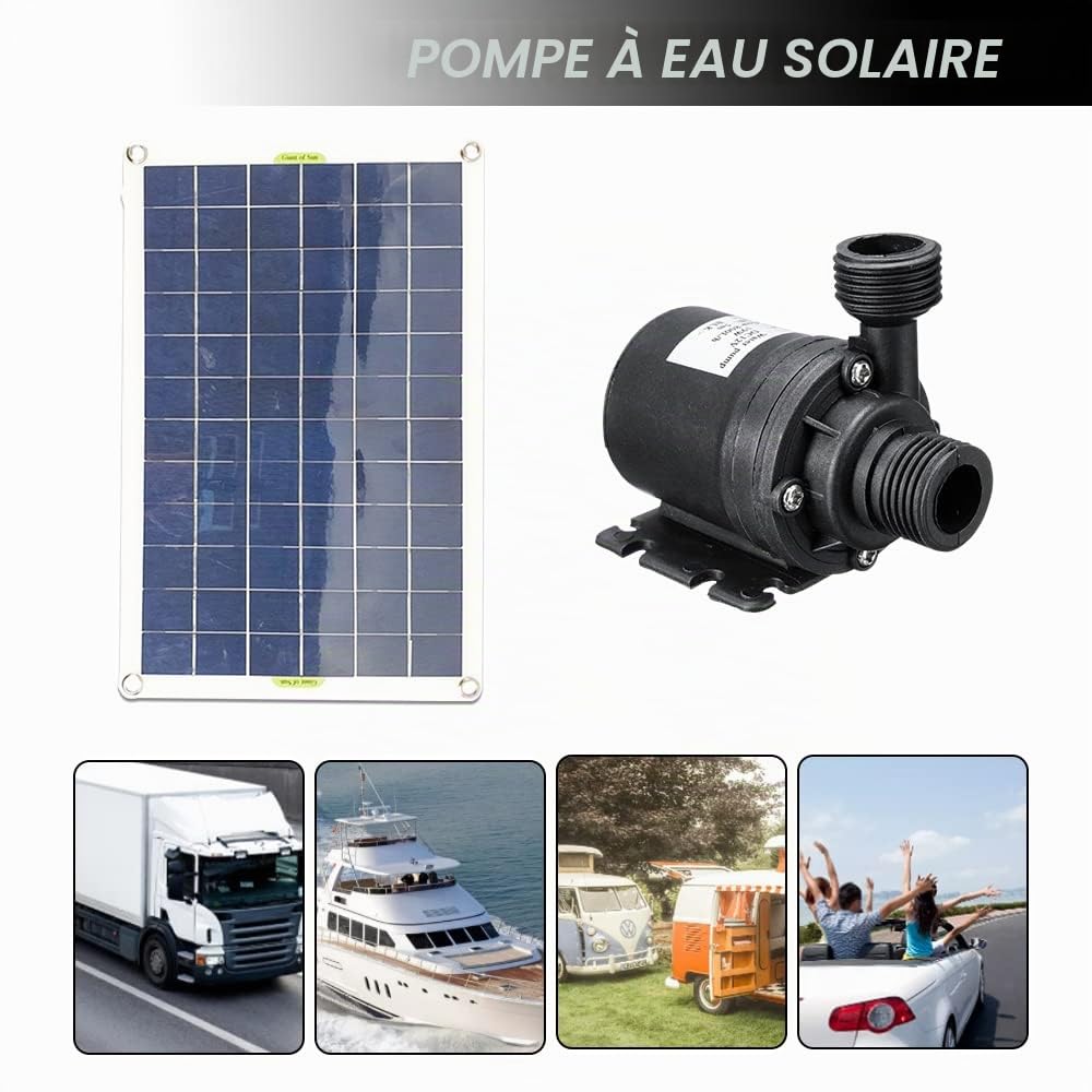 Omabeta Pumps & Irrigation Equipment pompe solaire 50 W 800 l/h 12 V pour bassin