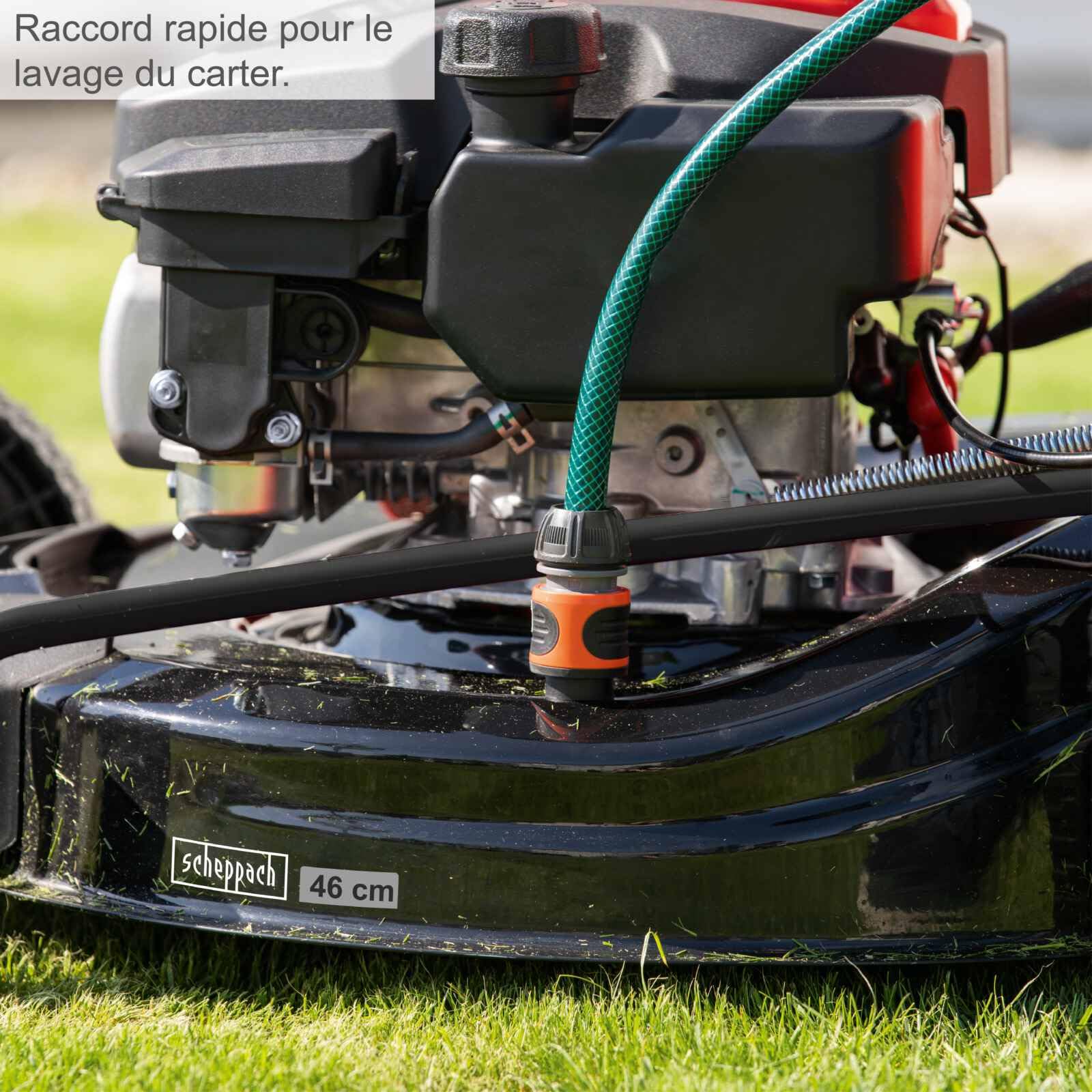 Scheppach KG Series MP150-46 tondeuse thermique 46 cm solo, mulching