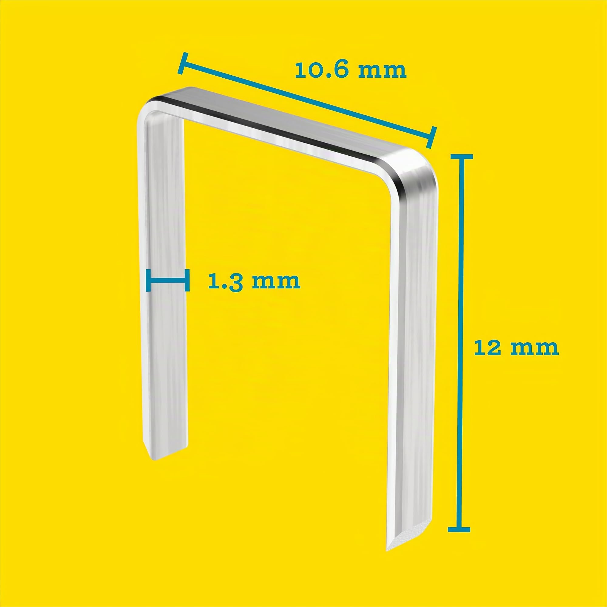 Rapid Agrafage 40109516 agrafes n°140 12 mm galvanisées, 648 pièces