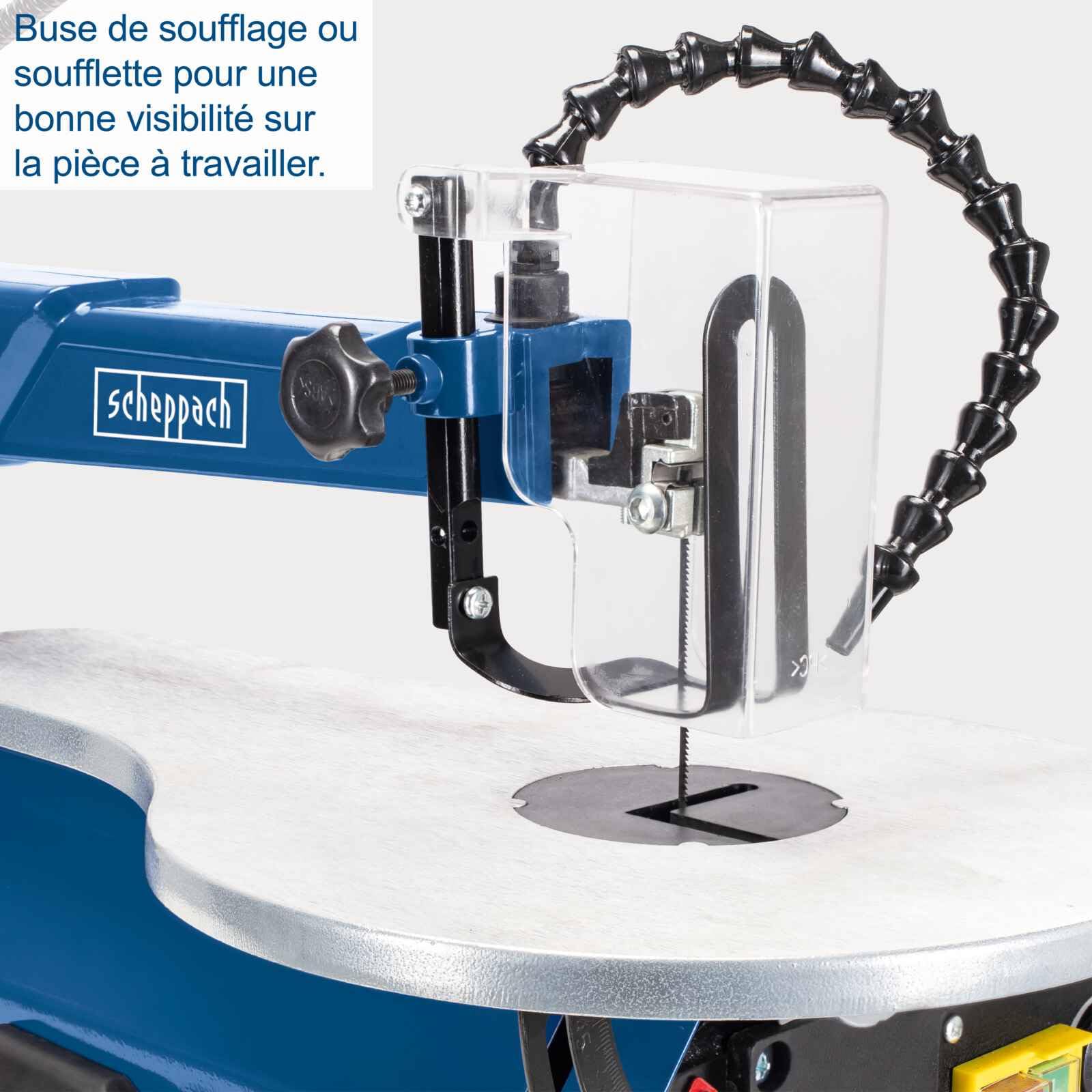 Scheppach BS Series SD1600V scie à chantourner 120 W, vitesse variable