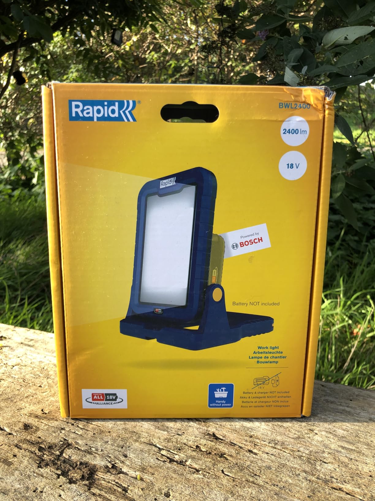 Rapid’os 16 Lampes de Chantier BWL2400 projecteur LED 18 V 2400 lumens