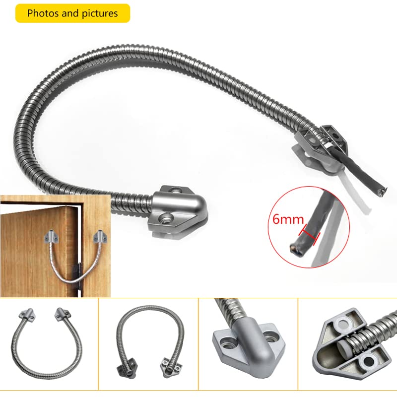 Omabeta Tools & Workshop Equipment passe-câble de porte métallique flexible anti-corrosion