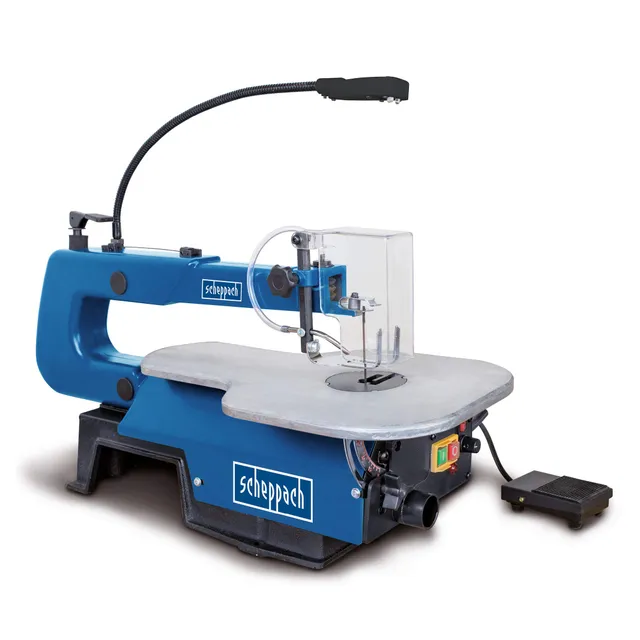Scheppach BS Series Deco-XL scie à chantourner 125 W, avec pédale