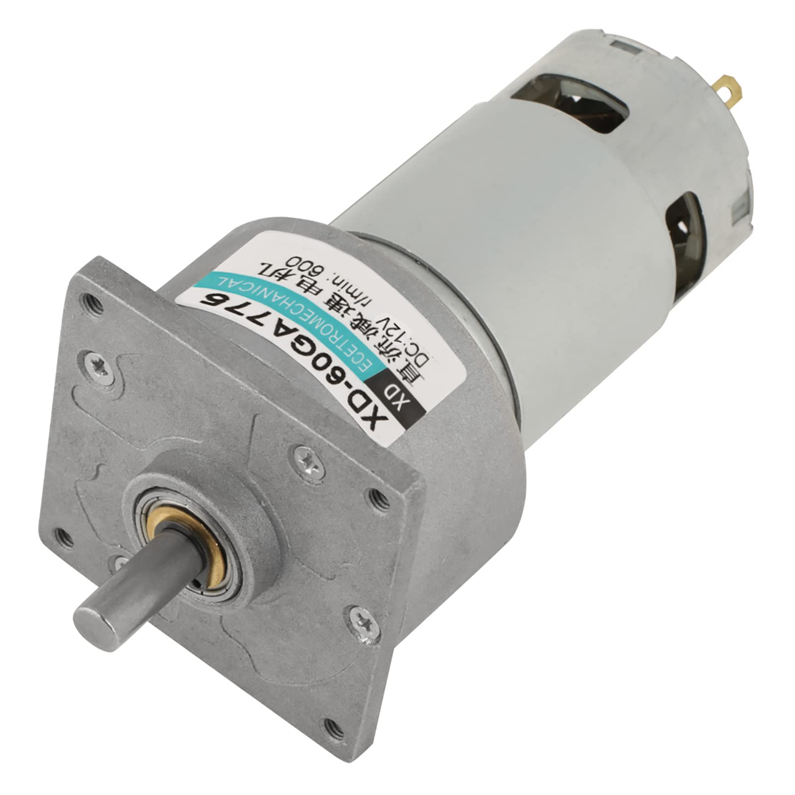 Omabeta Electrical Components & Wiring Micro-moteur à engrenages 12 V 600 tr/min