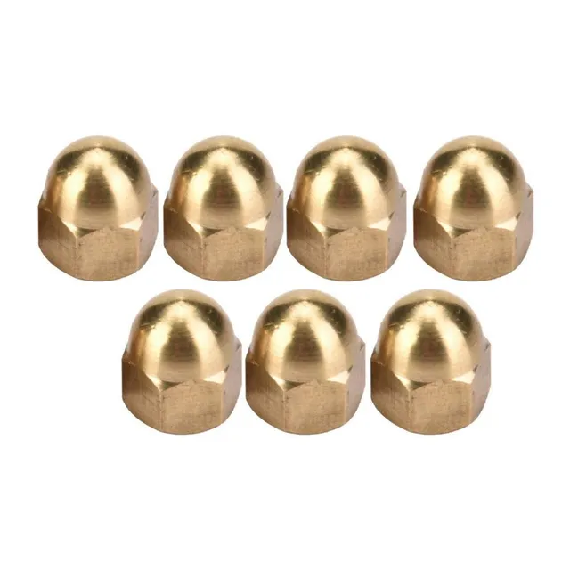 Omabeta Fasteners, Screws & Springs écrou borgne hexagonal laiton M6 20 pièces