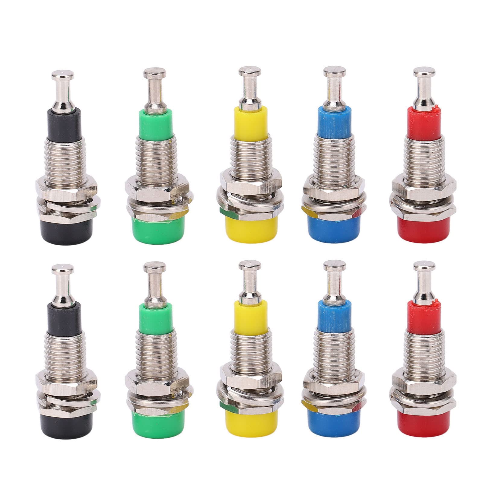 Omabeta Electrical Components & Wiring douille banane femelle 2 mm 2 pièces plaquée or