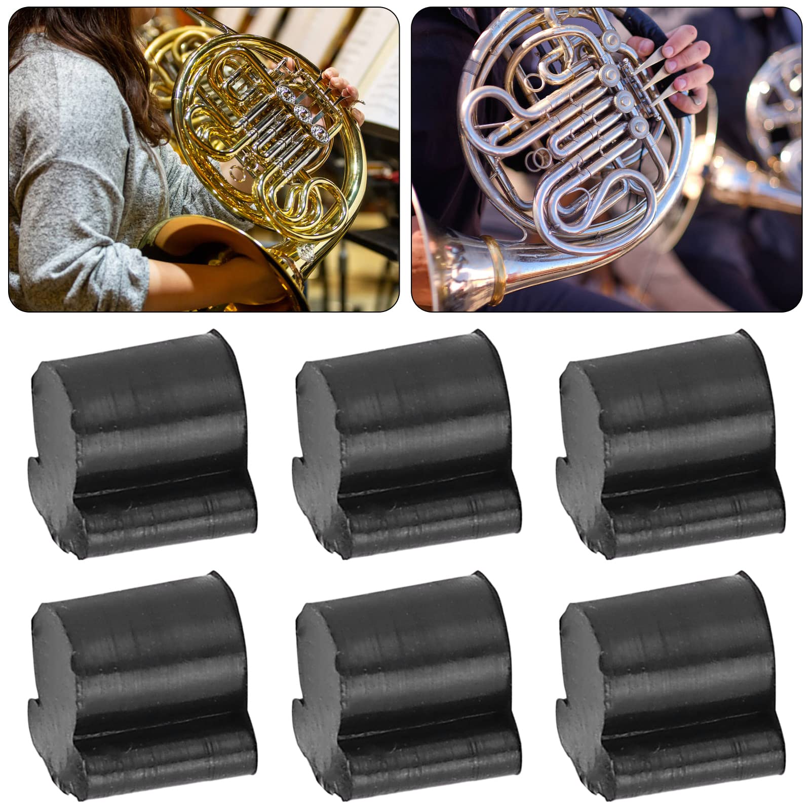Omabeta Toys & Games coussinet en caoutchouc pour piston de cor français 7 pièces