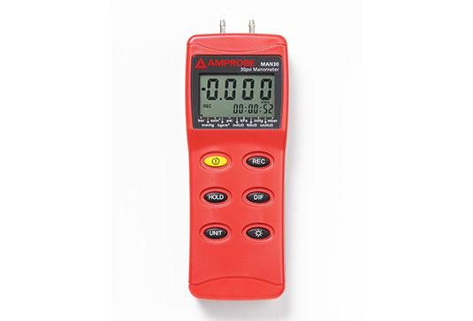Amprobe HVAC Tools MAN30 manomètre différentiel 30 psi