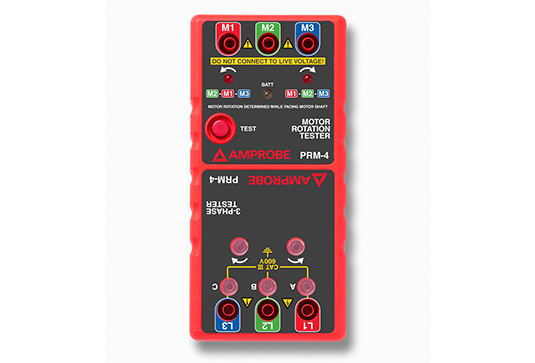 Amprobe Electrical Testers PRM-4 testeur d’ordre des phases et rotation moteur
