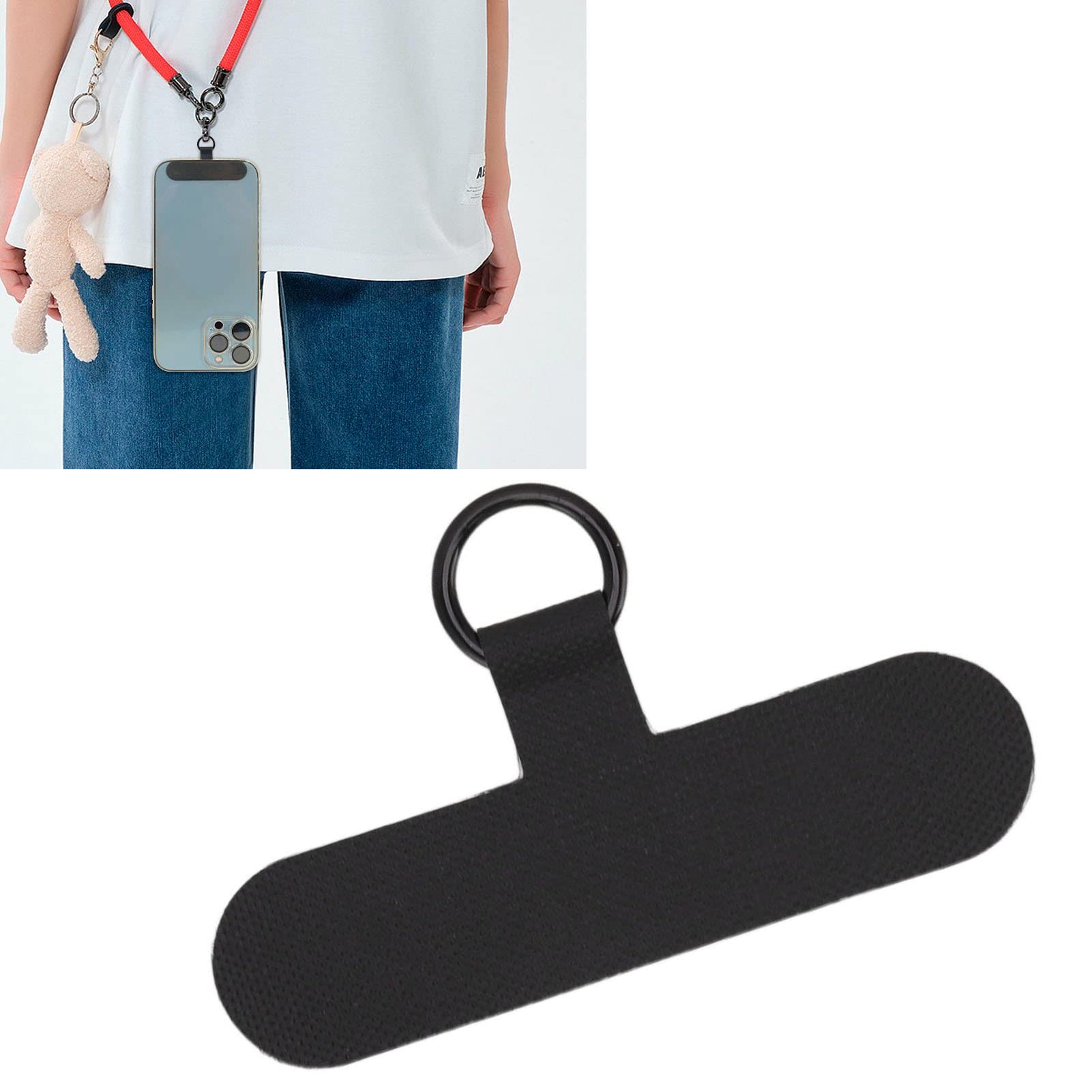 Omabeta Patch de joint de cordon de téléphone languette nylon 60 mm