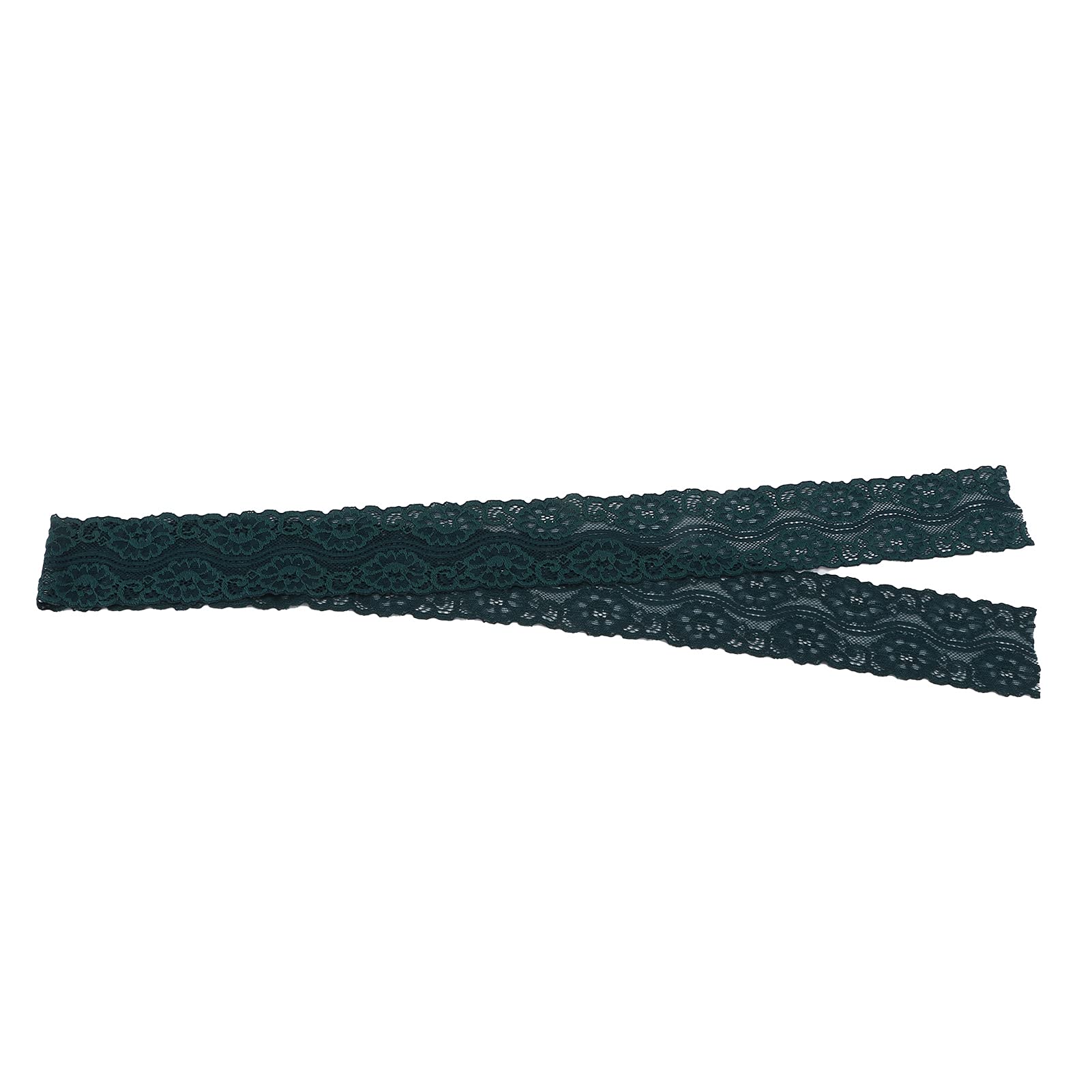 Omabeta Toys & Games ruban dentelle vert foncé 10 yards, nylon élastique