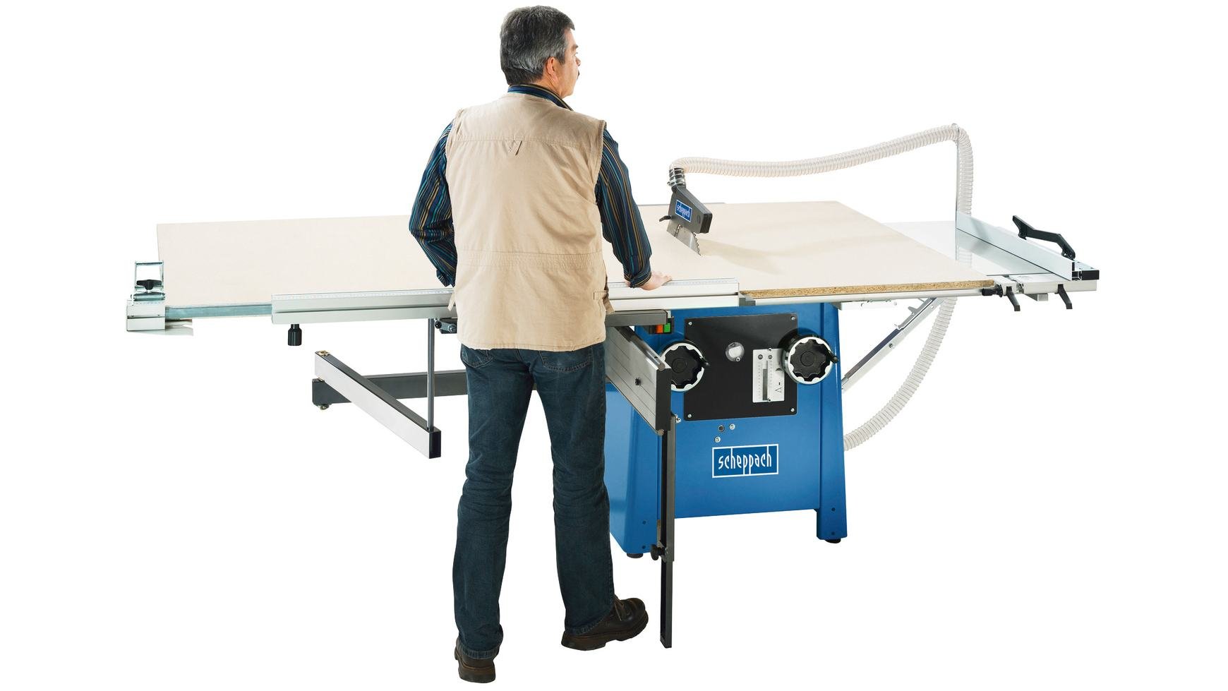 Scheppach TS Series Precisa 6.0 scie circulaire avec inciseur 230 V 4,8 kW