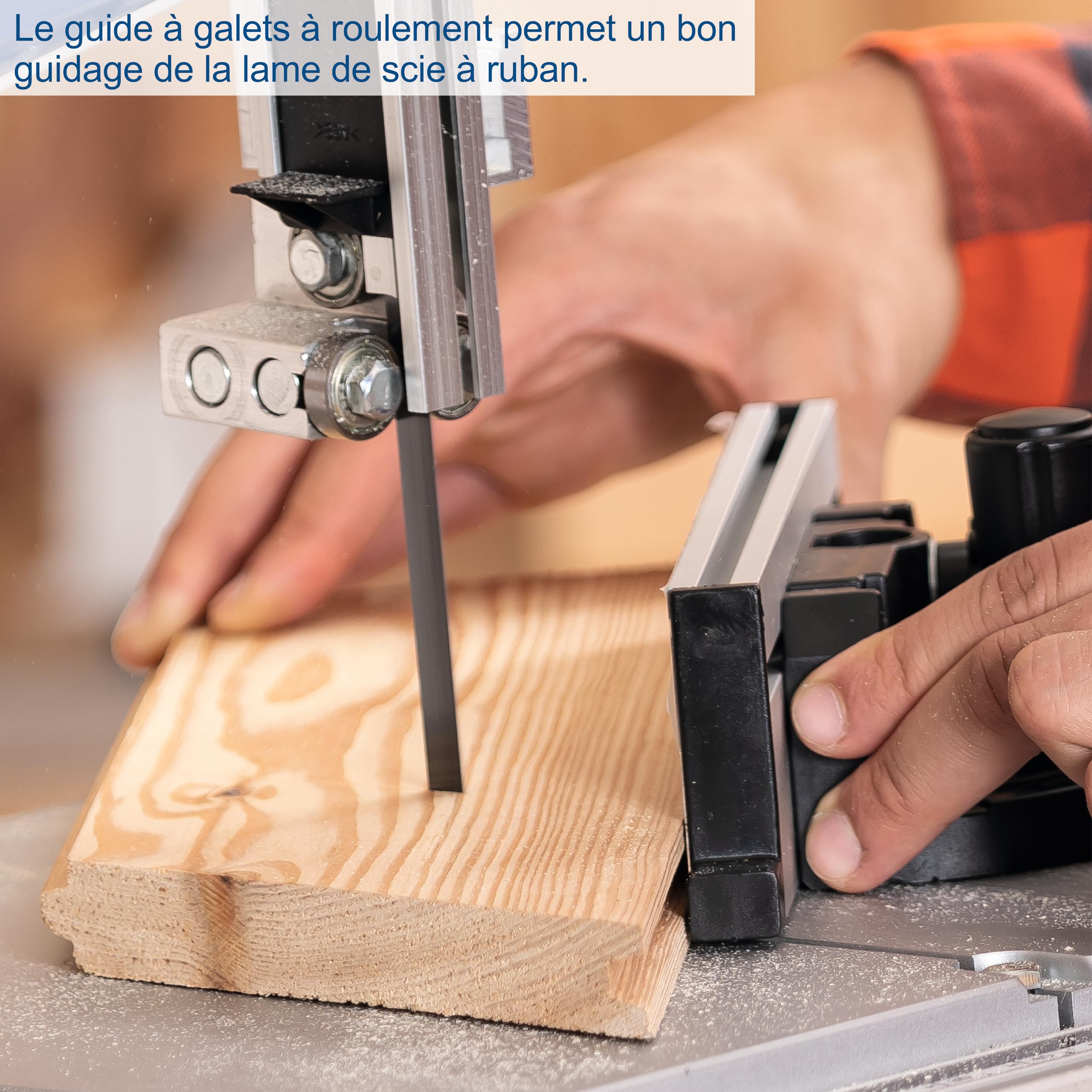 Scheppach HBS Series HBS261 scie à ruban avec lame de rechange incluse 500 W