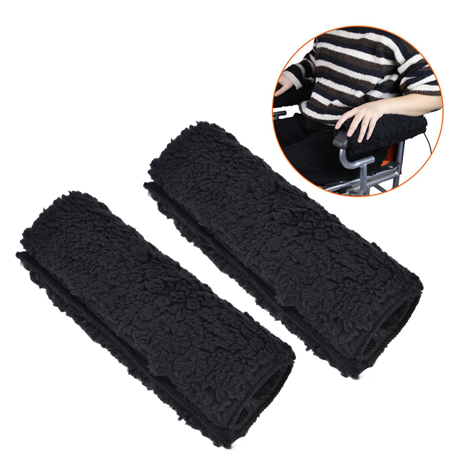 Omabeta Safety & Protective Equipment housses d’accoudoir fauteuil roulant, paire antidérapante