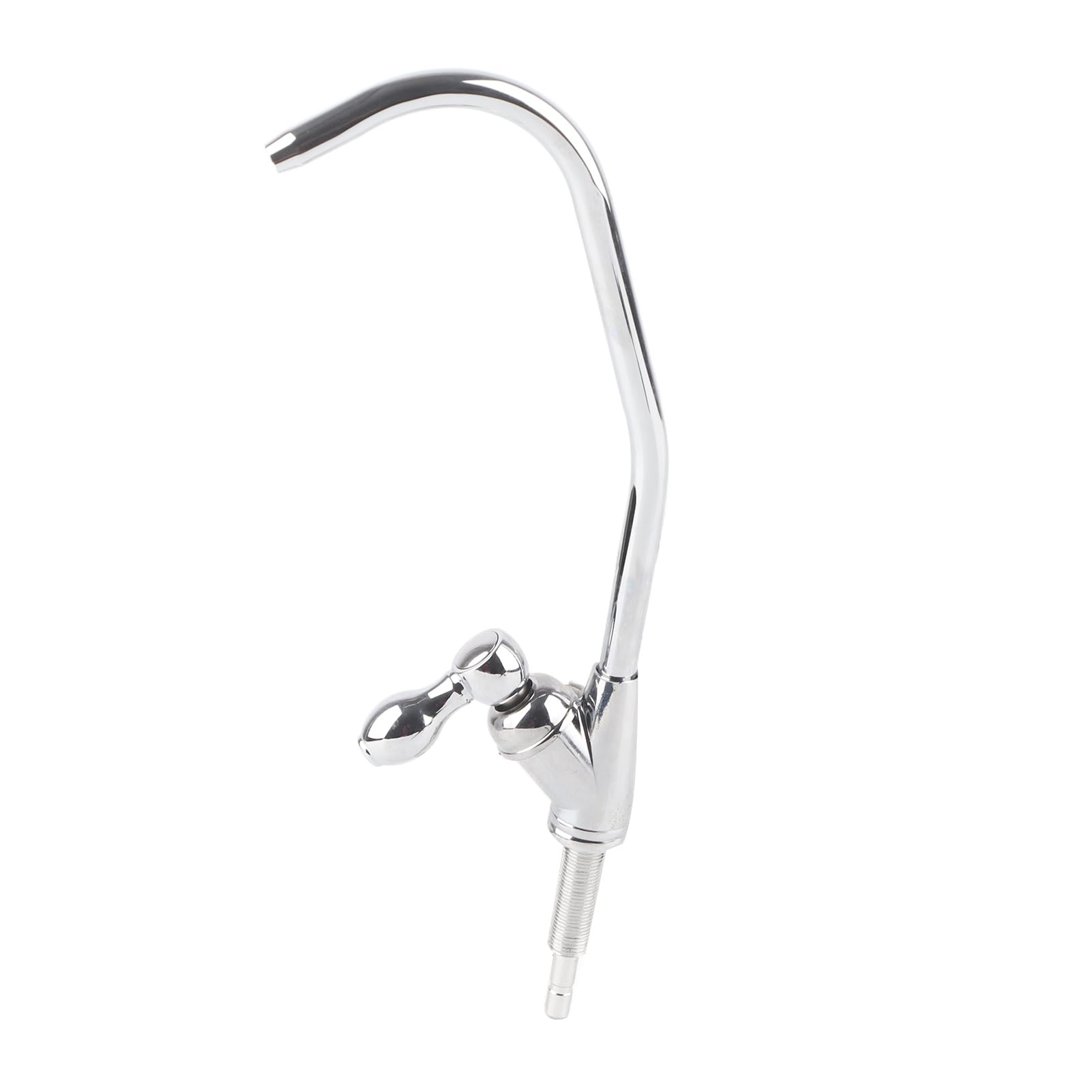 Omabeta Home Décor & Bathroom Décor robinet filtre à eau col de cygne 1/4″ chromé