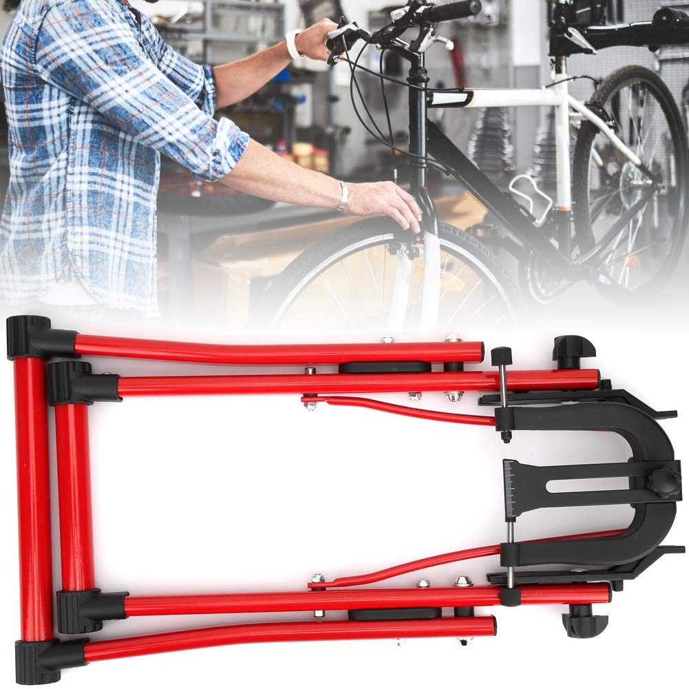 Omabeta Automotive Accessories support de centrage de roue vélo rouge aluminium