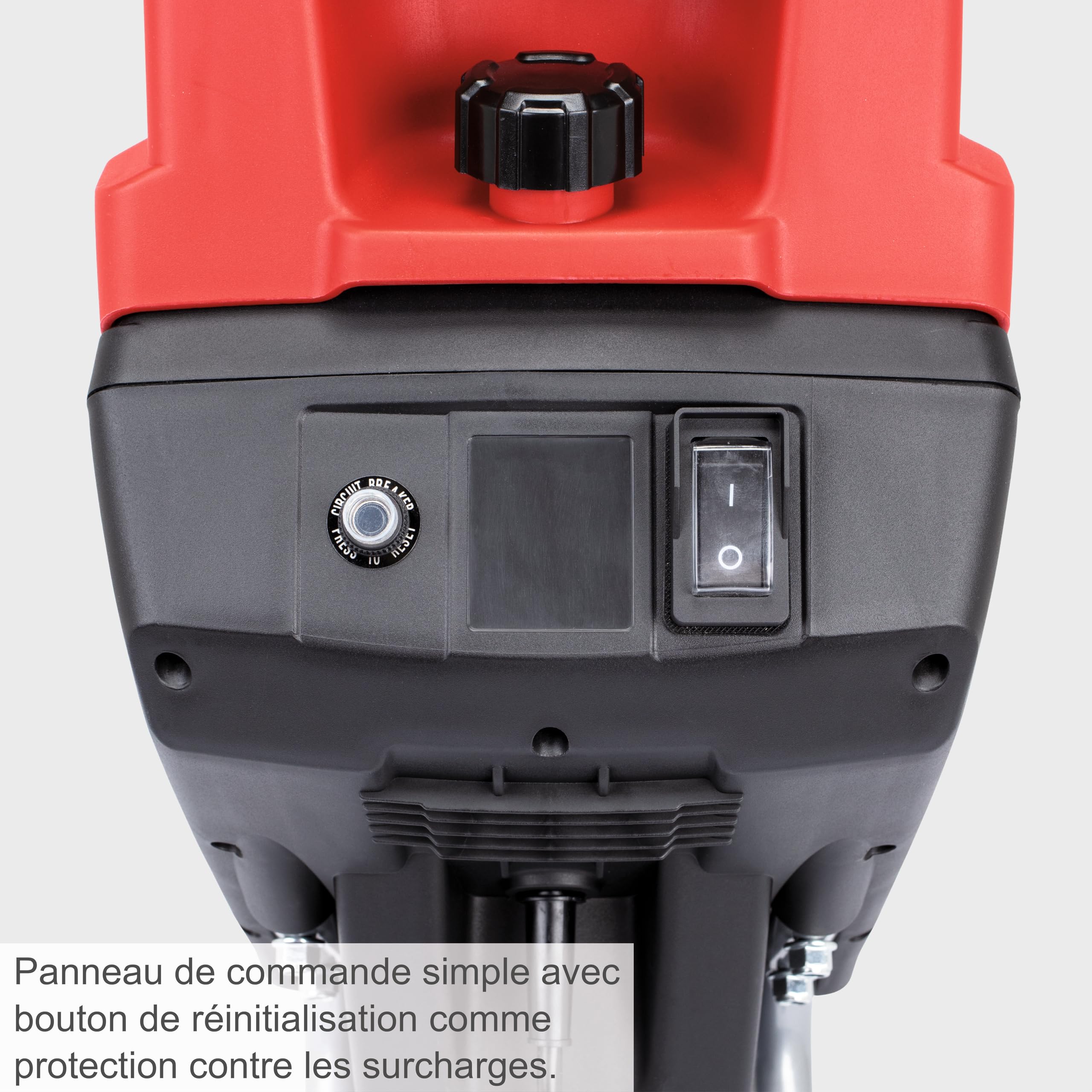 Scheppach TKG Series GS55 broyeur de végétaux électrique 2400 W 45 l