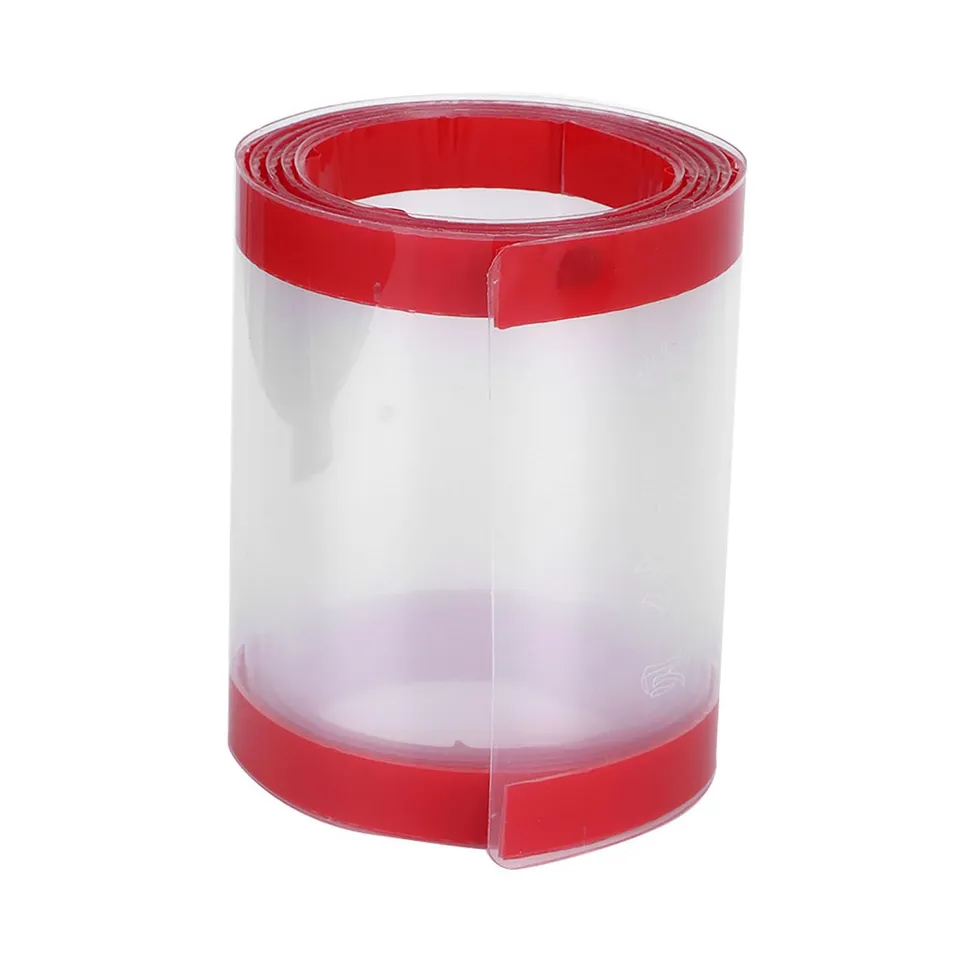 Omabeta Safety & Protective Equipment Protection anti-pincement de porte transparente 120 × 10 cm en polypropylène