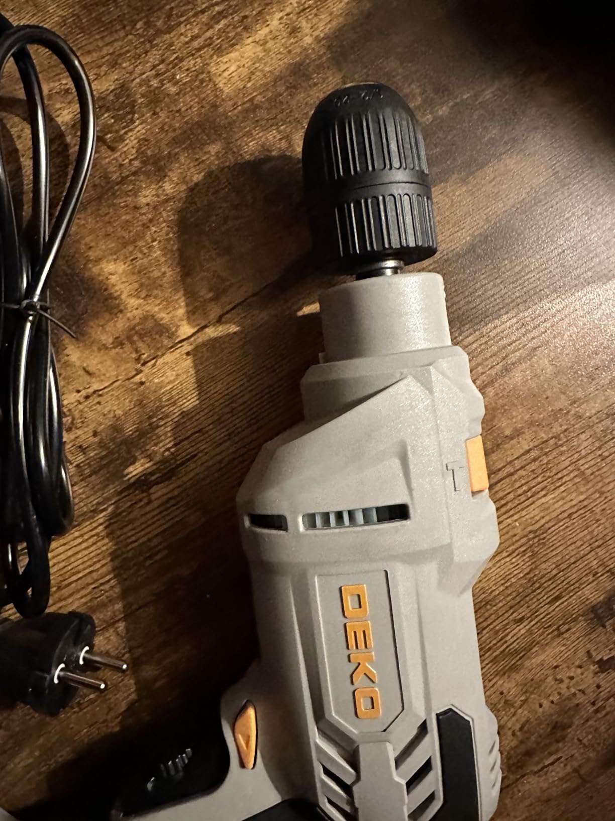 DEKOPRO POWER TOOLS perceuse à percussion 710 W avec 12 mèches
