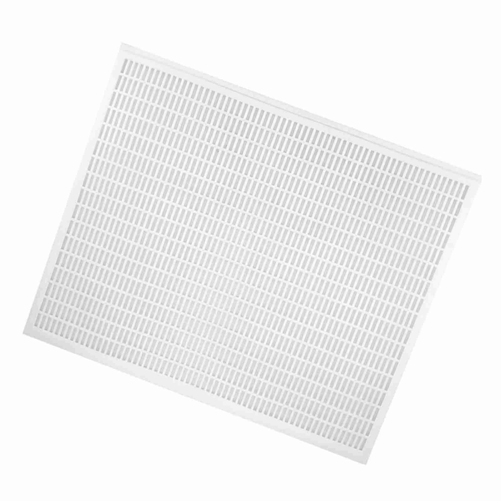 Omabeta Garden Machinery & Agricultural Equipment grille à reine 10 cadres 51 × 41 cm blanche en plastique