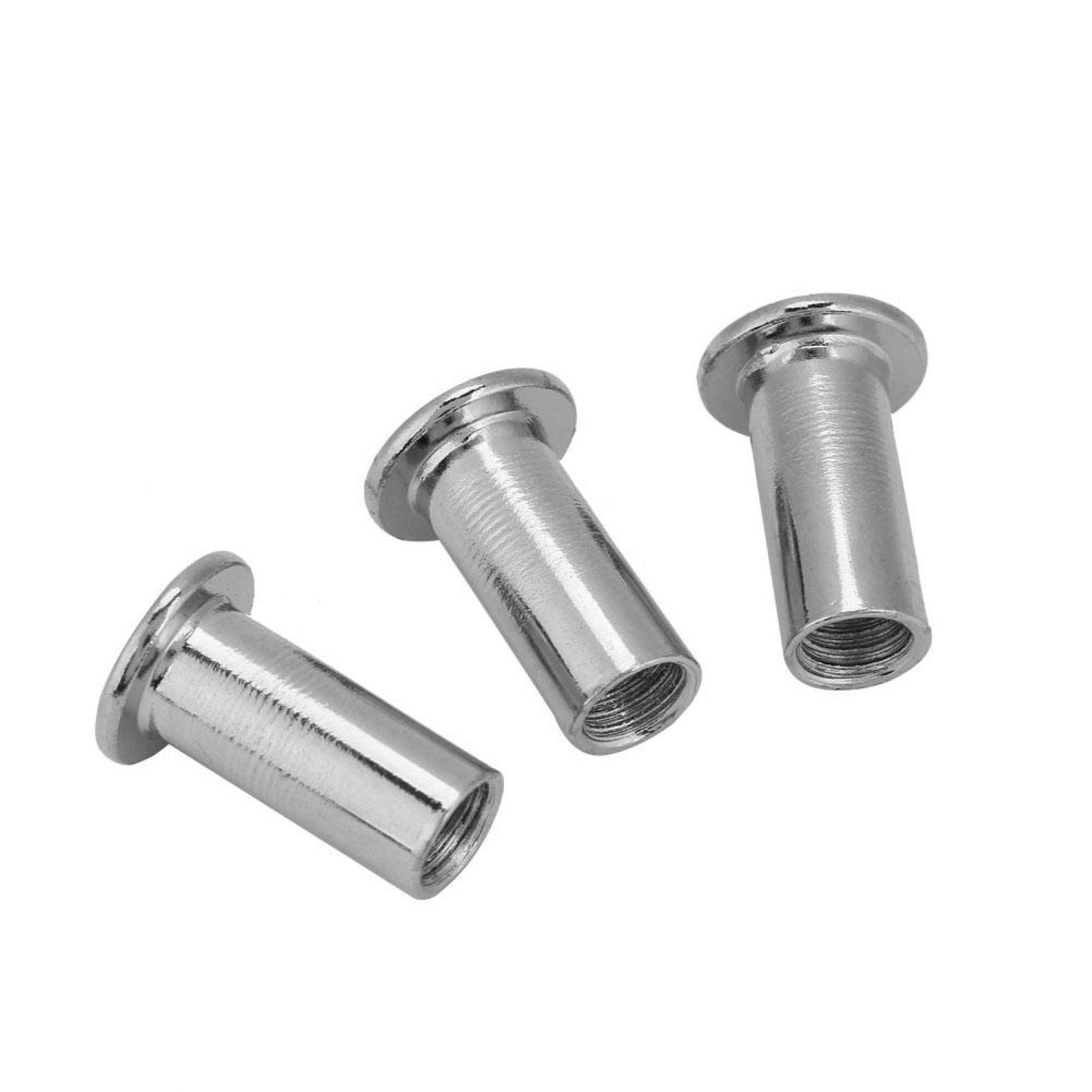 Omabeta Fasteners, Screws & Springs écrous plats M8 × 22 mm 30 pièces en fer