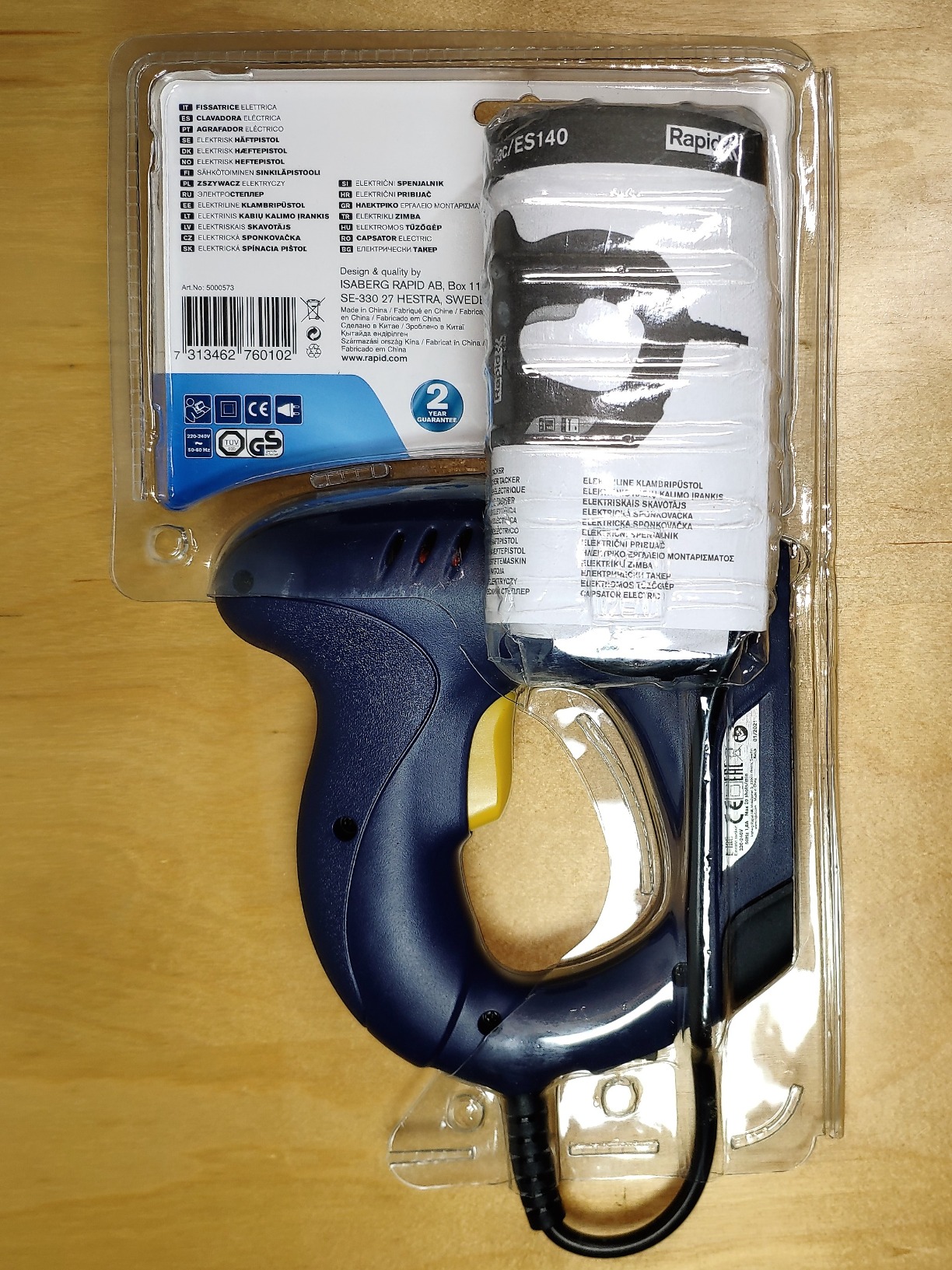 Rapid’os 16 Agrafage E-TAC agrafeuse électrique, blister