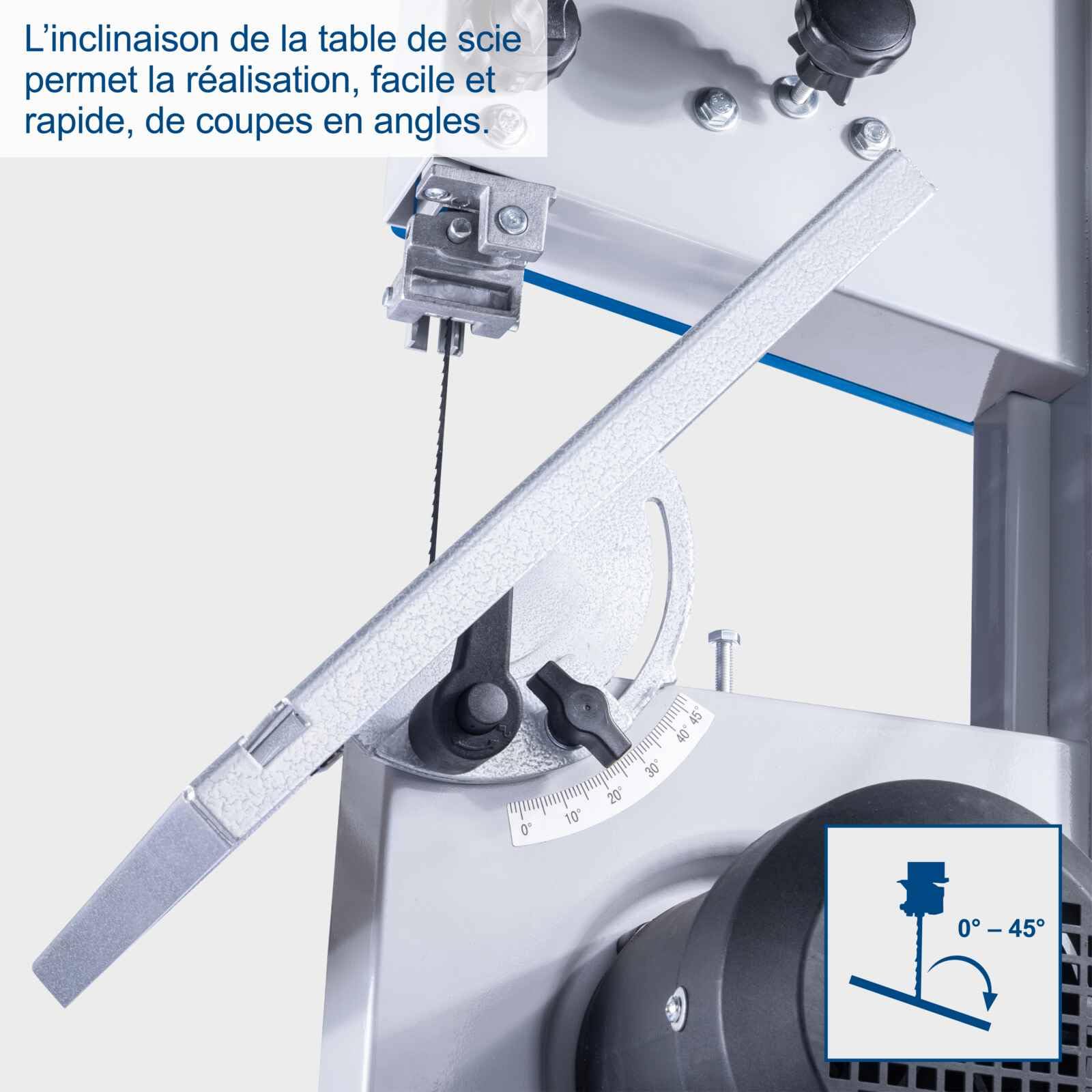Scheppach HBS Series HBS25 scie à ruban 350 W coupe 80 mm