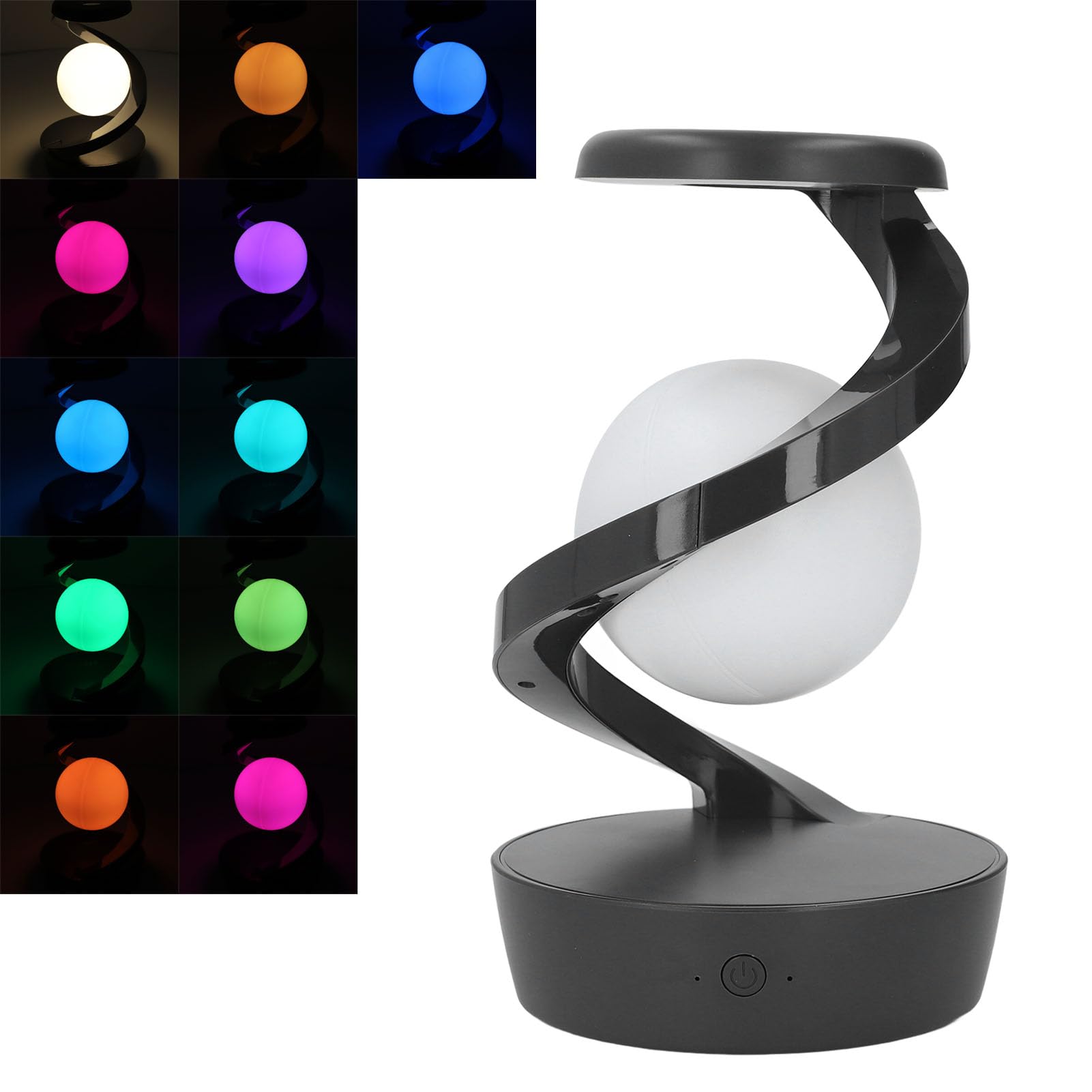 Omabeta Flashlights & Lighting lampe de chevet spirale LED grise rechargeable 600 mAh