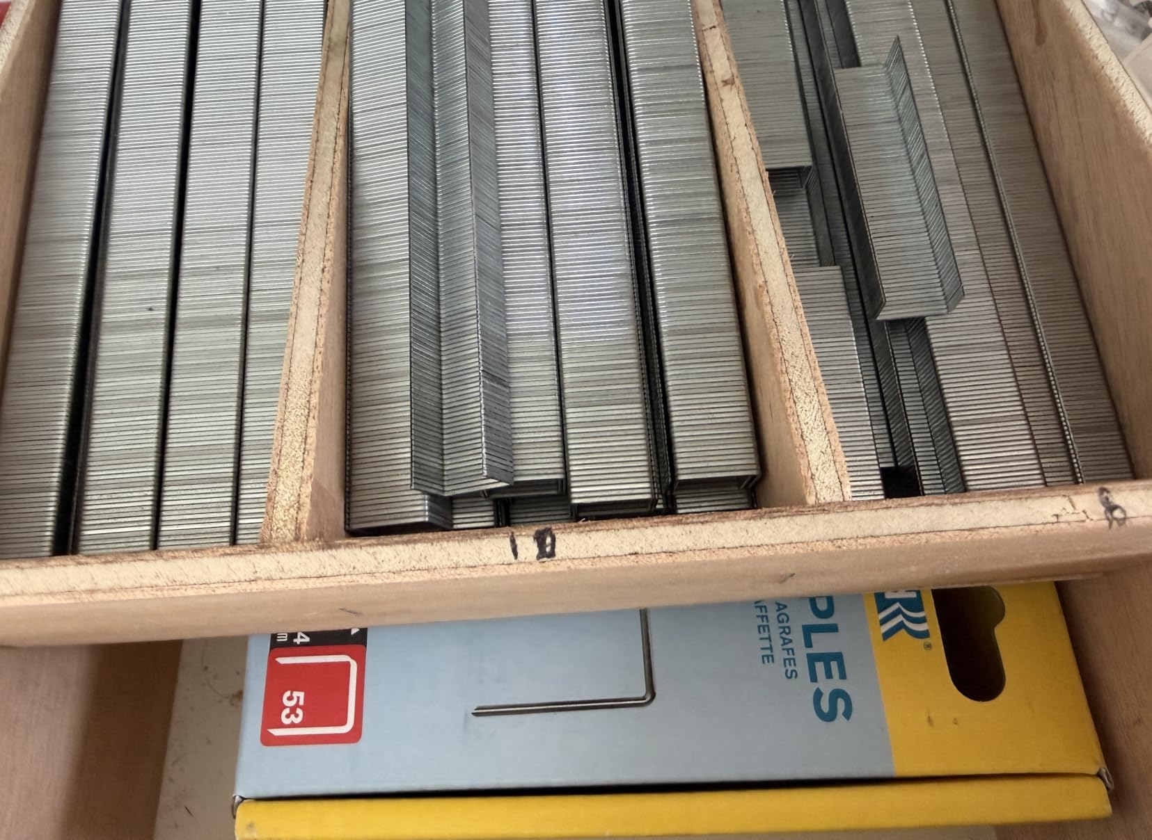 Rapid’os 16 Agrafage n° 53 agrafes fil fin 14 mm, 5 000 galvanisées
