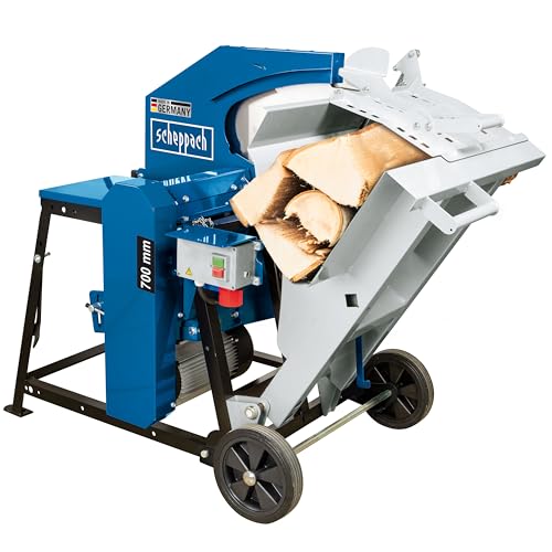 Scheppach HS Series KW7 scie à bûches à bascule 700 mm 5,2 kW