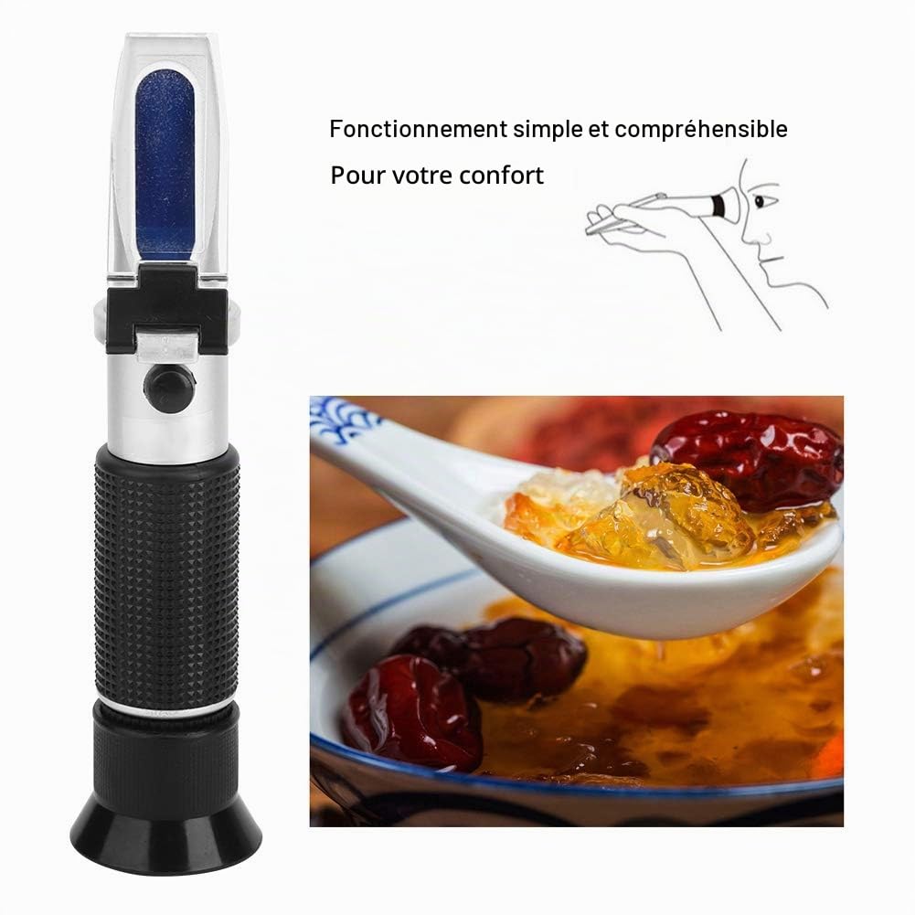 Omabeta Tools & Workshop Equipment réfractomètre Brix 0–20 % ATC