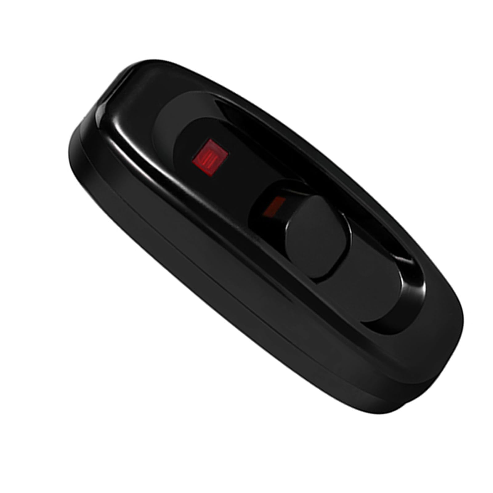 Omabeta Electrical Components & Wiring interrupteur en ligne noir 250 V 10 A LED
