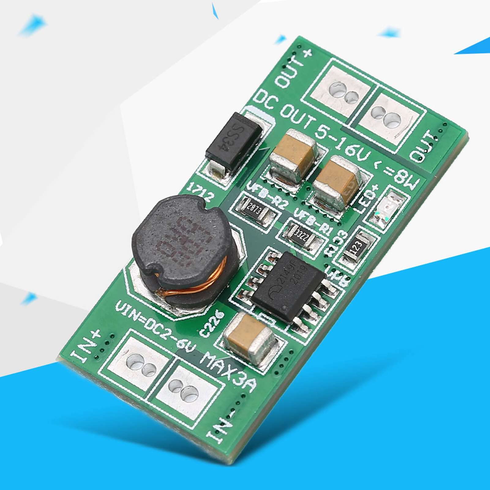 Omabeta Electrical Components & Wiring module convertisseur Boost 1 V, sortie 12 V 8 W