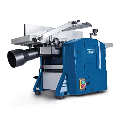 Scheppach HMS Series HMS860 raboteuse-dégauchisseuse 1500 W, largeur 204 mm