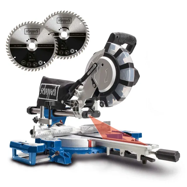 Scheppach HM Series HM254SPX scie à onglets radiale 2200 W lame 254 mm