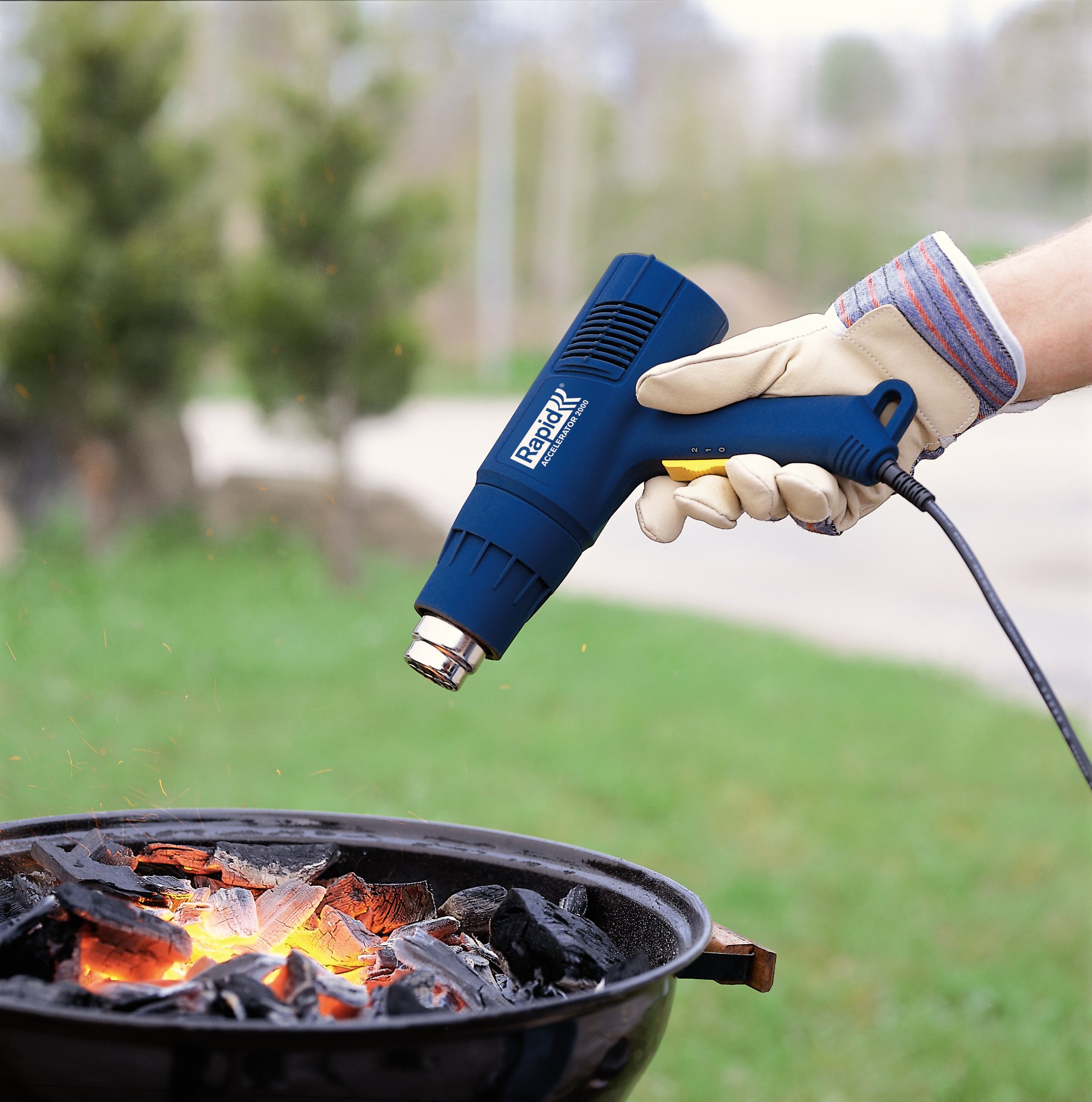Rapid’os 16 Air Chaud Accelerator 2000 pistolet à air chaud 2000 W avec accessoires