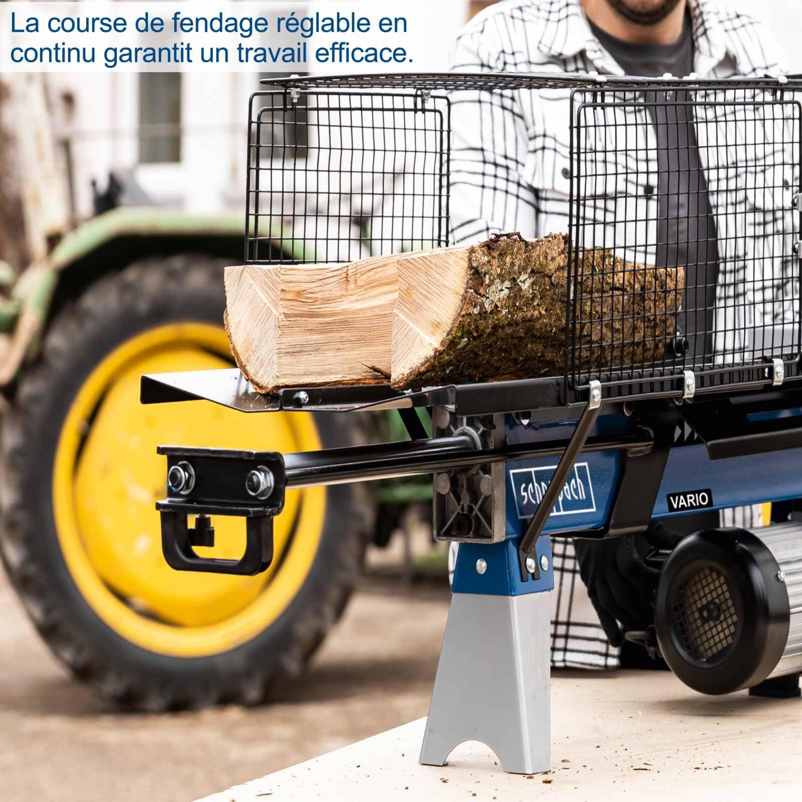 Scheppach HL Series HL760L fendeur de bûches 230 V, 7 tonnes