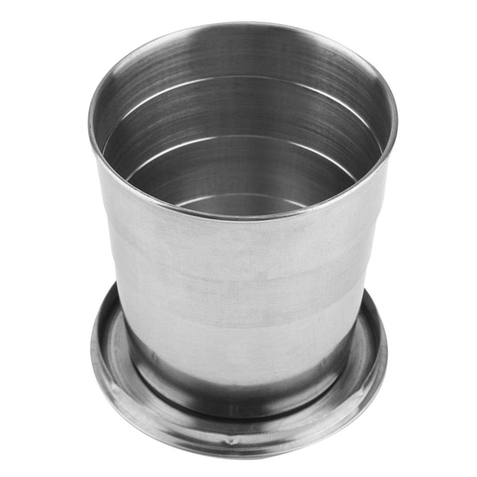 Omabeta Kitchen Utensils & Cooking Tools gobelet pliable 250 ml inox