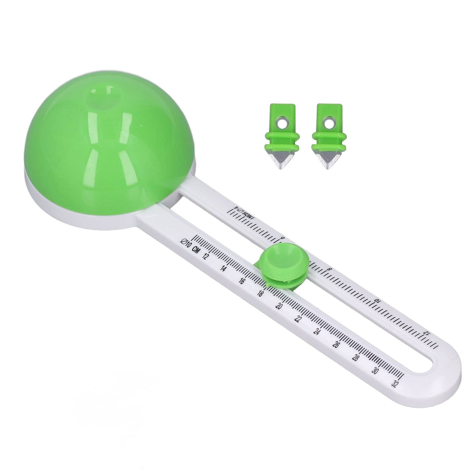Omabeta Toys & Games cutter circulaire papier manuel vert 7,9 à 32 cm