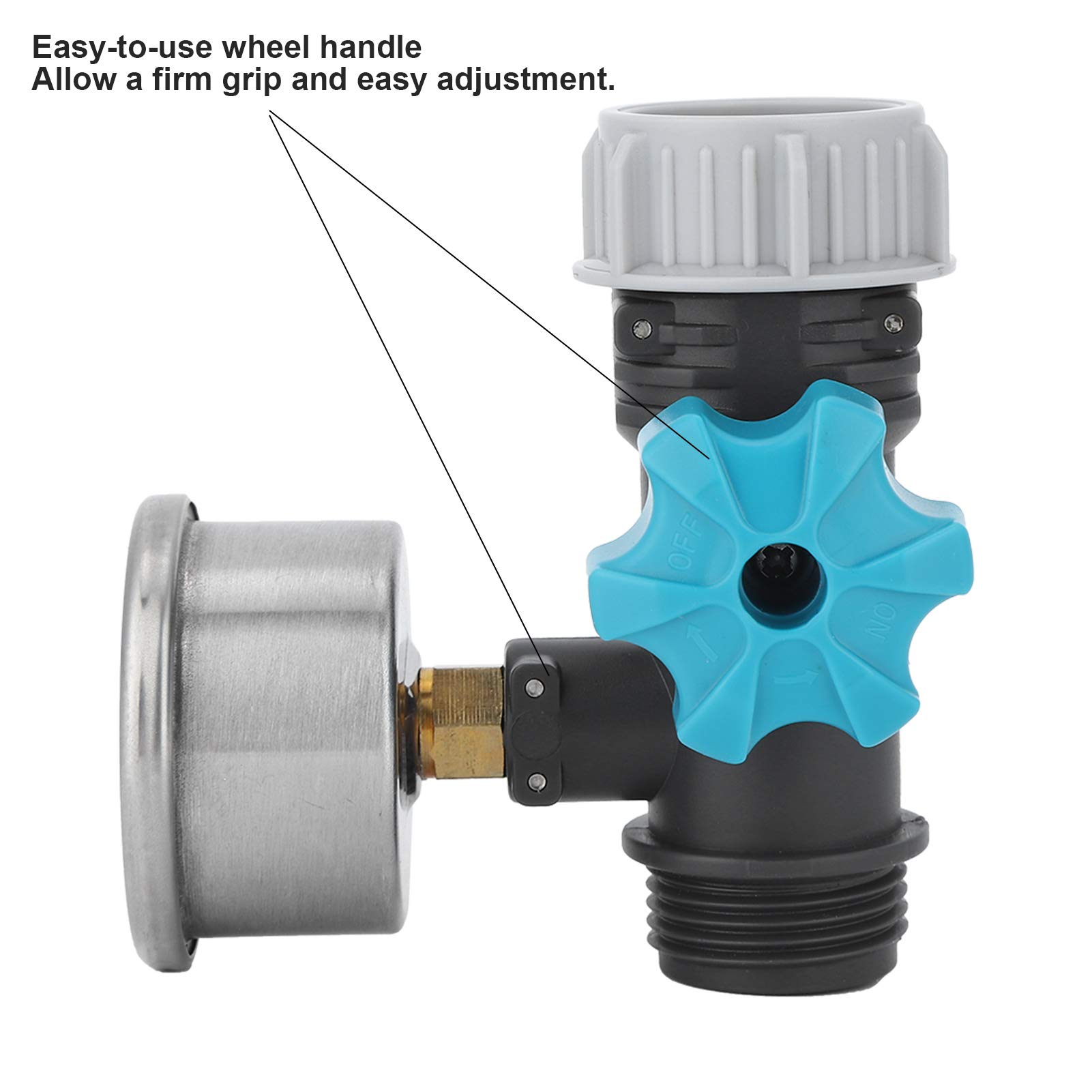 Omabeta Pumps & Irrigation Equipment réducteur de pression d’eau réglable G3/4 pour jardin
