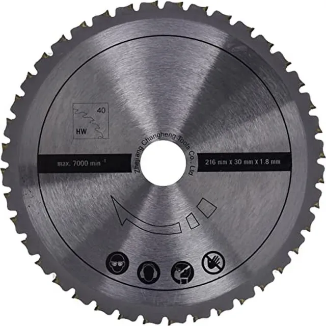 Scheppach MITAS Series 7901200703 lame de scie 216 mm 40 dents